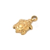 304 Stainless Steel Pendants STAS-L283-26G-01-2