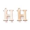 PVD Vacuum Plating  304 Stainless Steel Charms LS-STAS-H112-H-RG-1