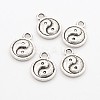 Feng Shui Tibetan Style Alloy Charms Pendants TIBEP-A039-AS-NF-1