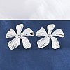 304 Stainless Steel Stud Earrings for Women LS-EJEW-K306-20P-2