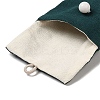 Burlap Packing Button Pouches Bags AJEW-Z015-02F-3