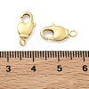 Brass Lobster Claw Clasps KK-D229-14MG-02-3