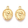 304 Stainless Steel Pendants STAS-T065-75G-1