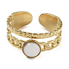 Natural & Synthetic Gemstone Finger Rings RJEW-U027-06G-3