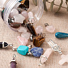 Natural & Synthetic Mixed Gemstone Pendants G-TA0001-21-5