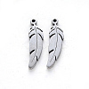 Tarnish Resistant 201 Stainless Steel Pendants LS-STAS-N092-13-2