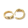 Rack Plating Brass Micro Pave Cubic Zirconia Hoop Earrings KK-E084-81G-2