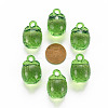 Autumn Theme Transparent Acrylic Pendants TACR-T024-04B-925-4
