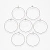 304 Stainless Steel Hoop Earring Findings LS-X-STAS-T047-17-2