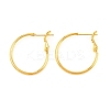Brass Hoop Earrings KK-I665-26A-G-1