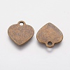 Tibetan Style Alloy Stamping Blank Tag Charms MLF10989Y-NF-2
