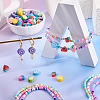 3 Strands 3 Colors Handmade Polymer Clay Beads Strands CLAY-TA0001-85-7