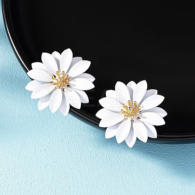 Alloy Stud Earrings FS-WG4E97C-04-1