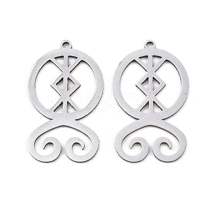 201 Stainless Steel Pendants STAS-I364-16P-1