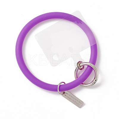 Silicone Loop Phone Lanyard LS-KEYC-E029-04C-1