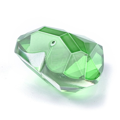 K9 Glass Rhinestone Pendants GLAA-Q087-M-1