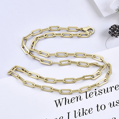 Brass Paperclip Chains MAK-S072-15A-MG-1
