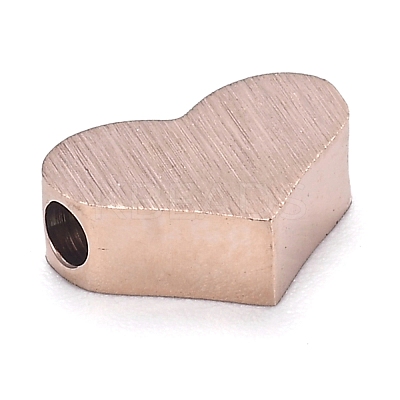 304 Stainless Steel Charms Ion Plating(IP) STAS-H105-15RG-1