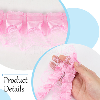 10M Polyester Fringe Lace Trim OCOR-GF0006-12A-1