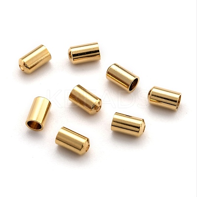 Brass Cord Ends KK-H759-36A-G-1