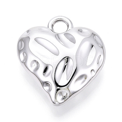 Textured Acrylic Pendants OACR-T030-33A-1