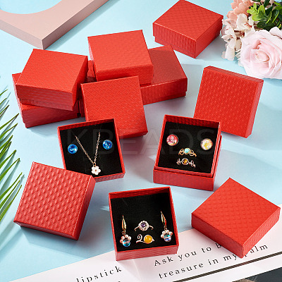 Rhombus Textured Cardboard Gift Storage Boxes CON-TAC0010-03B-04-1