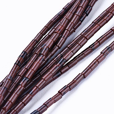 Natural Mahogany Obsidian Bead Strands G-F600-03-1