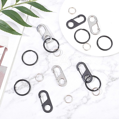 Stainless Steel and Zinc Alloy Rock Climbing Carabiners KEYC-UN0001-04-1
