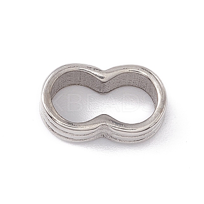 Non-Tarnish 304 Stainless Steel Linking Rings STAS-E172-01P-01-1