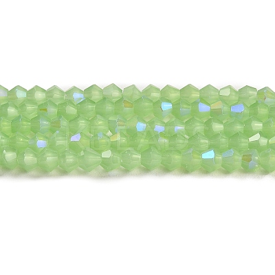 Imitation Jade Electroplate Glass Beads Strands LS-GLAA-F029-J4mm-D01-1