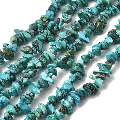 Natural HuBei Turquoise Bead Strands G-H345-A01-01-1