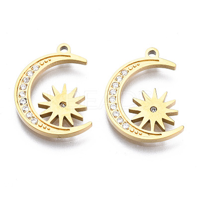 316 Surgical Stainless Steel Pendants STAS-N097-037-1