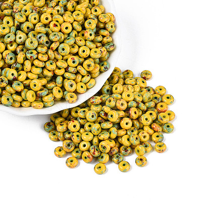 Picasso Glass Seed Beads SEED-N010-01C-1