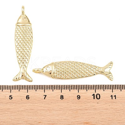 Brass Pendants KK-P353-11G-04-1