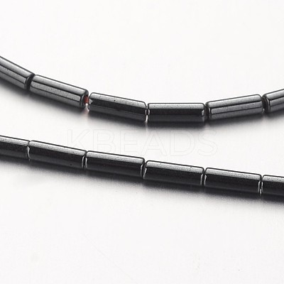 Non-magnetic Synthetic Hematite Bead Strands G-F300-37A-09-1