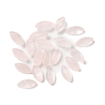 Natural Rose Quartz Cabochons G-F772-01B-17-1