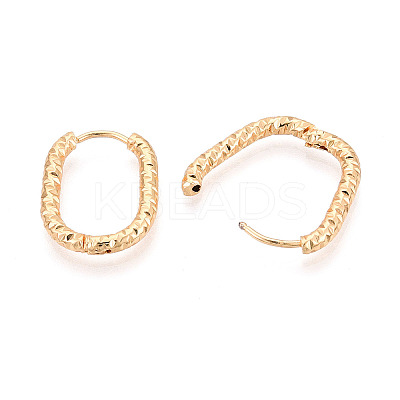 304 Stainless Steel Hoop Earrings X-STAS-T074-31G-1