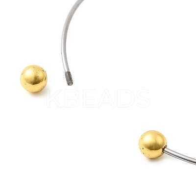 1.2MM 201 Stainless Steel Cuff Bangle Making BJEW-Z144-01GP-01-1