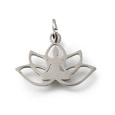 304 Stainless Steel Charms STAS-M119-03P-1
