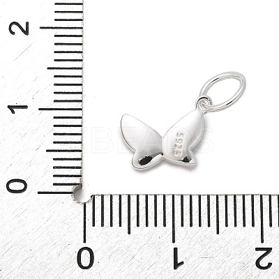 925 Sterling Silver Enamel Butterfly Charms LS-STER-D300-28P-01-1