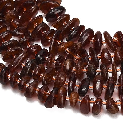 Natural Garnet Beads Strands GG-CBAA9B4-G01-1