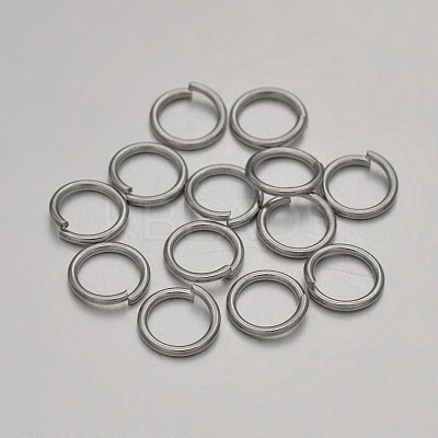 Brass Open Jump Rings Jump Rings LS-KK-E647-06P-8mm-1