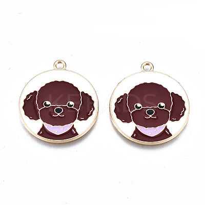 Eco-Friendly Alloy Enamel Pendants LS-X-ENAM-Q437-054B-NR-1