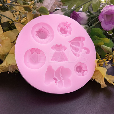 DIY Food Grade Silicone Molds X-AJEW-P046-80-1