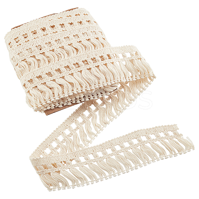 Cotton Lace Fringes Tassel Trimmings OCOR-AR0001-25-1