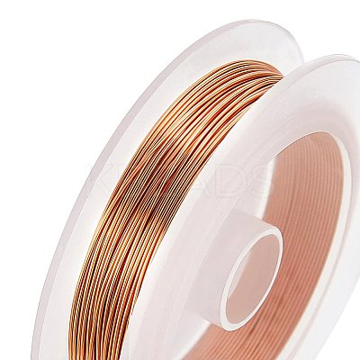 Round Craft Copper Wire CWIR-BC0001-0.5mm-RG-1