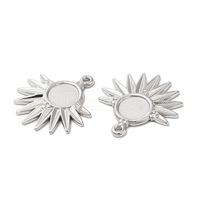 Non-Tarnish 304 Stainless Steel Pendant Cabochon Settings STAS-L020-022P-1