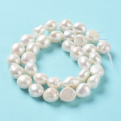 Natural Cultured Freshwater Pearl Beads Strands PEAR-Z002-06-1