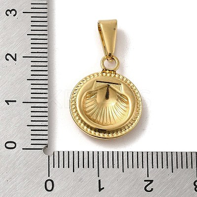 PVD Vacuum Plating 304 Stainless Steel Pendants STAS-B053-27G-1