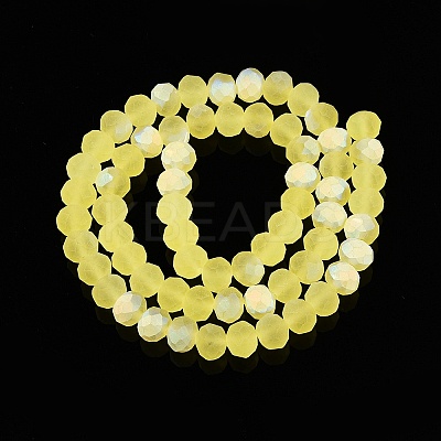 Transparent Glass Beads Strands LS-EGLA-A044-T8mm-MB29-1